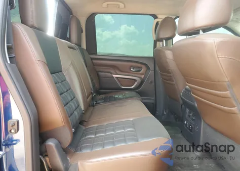 2019 Nissan Titan Sv из США, поврежденный, VIN 1N6AA1E58KN508134